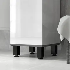 HOMCOM 190cm Slim Bathroom Storage Cabinet - White - 8