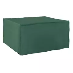 Outsunny Outdoor Garden Furniture Cover Waterproof, Anti-UV 600D Heavy Duty Oxford Fabric Patio Furniture Cover for Rectangular Sofa Table Set, Green, 135 x 135 x 75 cm - 1