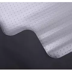 HOMCOM Office Chair Mat for Carpeted Floor, 90 x 120 cm Clear Computer Desk Chair Mat, BPA and Phthalate Free, Non-Slip Floor Protector for Home Office - 7