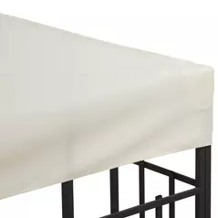 Outsunny 3 x 3 m Replacement Gazebo Canopy - Cream White - 9