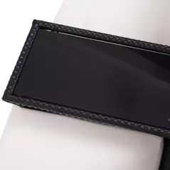 Outsunny 2-Seater Rattan Chair Set W/Middle Tea Table-Black - 9