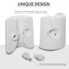 Outsunny 4 Pack 36 kg Gazebo Weights, Canopy Tent Weights with Rapid Clip, Gazebo Leg Weights Fill with Sand or Water, White - 6