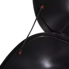 HOMCOM 24L Motorcycle Trunk Hard Tail Bike Top Box Rack Mount Luggage Helmet Storage Carrier Case Universal Scooter w/Keys & Plate - 9