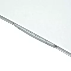 Outsunny Patio Foldable Picnic Table-Silver - 9