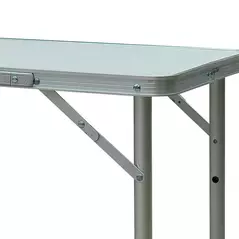 Outsunny Patio Foldable Picnic Table-Silver - 8