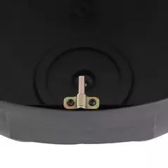 HOMCOM 24L Motorcycle Trunk Hard Tail Bike Top Box Rack Mount Luggage Helmet Storage Carrier Case Universal Scooter w/Keys & Plate - 8