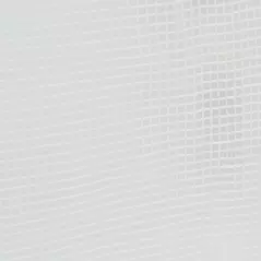 Outsunny 4.5 x 2 x 2 m Polytunnel Greenhouse, Walk-in Green House for Garden with Mesh Windows, Galvanised Steel Frame, White - 7