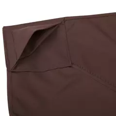 Outsunny 3x3 m Double-Tier Canopy Top Replacement-Coffee - 9