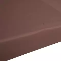 Outsunny 3x3 m Double-Tier Canopy Top Replacement-Coffee - 8