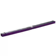 HOMCOM 2.4M 8FT Gymnastics Folding Balance Beam Home Gym Training Exercise Sports - Purple - 6