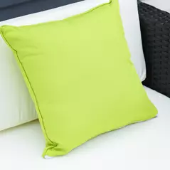 Outsunny White Rattan Garden Furniture 4-Seater Outdoor Sofa Set with Coffee Table - White - 7