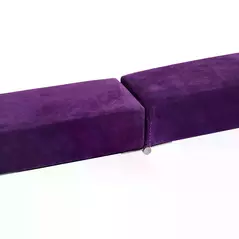 HOMCOM 2.4M 8FT Gymnastics Folding Balance Beam Home Gym Training Exercise Sports - Purple - 7