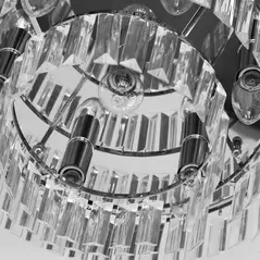 HOMCOM 122 Crystallite Ceiling Chandelier - 9