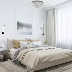 HOMCOM 122 Crystallite Ceiling Chandelier - 2