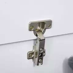 HOMCOM 113L Storage Chest, Storage Box with Flip-Top Lid and 2 Safety Hinges, Storage Trunk for Living Room, Entryway, 100 x 40 x 40 cm, White - 8