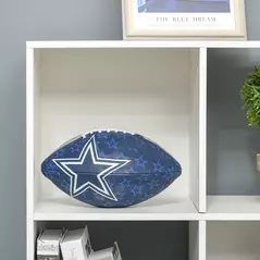 HOMCOM 3-tier 9 Cubes Storage Unit Particle Board Cupboard Bookcase Organiser Home Office Shelves, White - 8