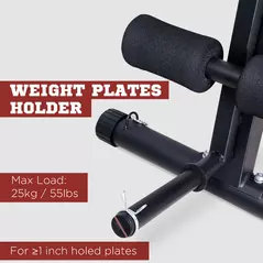 HOMCOM Foldable Weight Bench, Adjustable Strength Training Sit Up Ab Bench, Incline/Decline, Red - 5