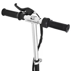 HOMCOM Folding Kids Electric Scooter Ride on Toy, Age 7-14-Black - 7