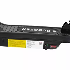 HOMCOM Folding Kids Electric Scooter Ride on Toy, Age 7-14-Black - 8