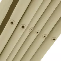 Outsunny 3.5M X 3.5M Metal Pergola Gazebo Awning Retractable Canopy Outdoor Garden Sun Shade Shelter Marquee Party BBQ, Beige - 7