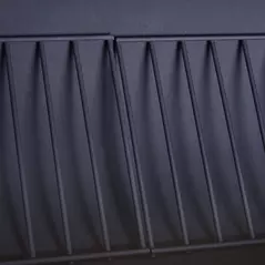 Outsunny Portable Charcoal BBQ Grill, Cold-rolled Steel, Solid Wood, 104H x 124L x53W cm-Black - 8