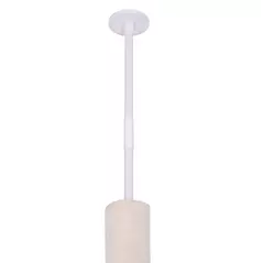 PawHut Floor to Ceiling Cat Tree 230-260cm Height Adjustable, 5-Tier Cat Tower with Scratching Posts, Hammock, Perches, Climbing Activity Centre for Indoor Kittens Playing and Relaxing, Beige - 9