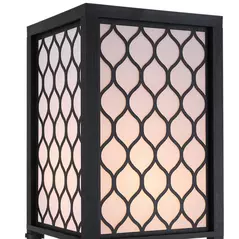 HOMCOM Shelf Floor Lamp Standing Lamp W/4-tier Wooden Open Shelves,26L x 26W x 160Hcm-Black/White - 9