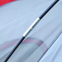 Outsunny Fibreglass & Steel Frame 5/6 Person Lightweight Camping Tent Blue - 8