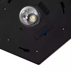 Outsunny Outdoor Garden Solar Post Lamp Sensor Light  LED Lantern Bollard Pathway Torch Light 1.77m Tall - 7