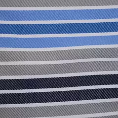 Outsunny Polyester Set Of 2 Swing Chair Cushion Blue Stripes - 7