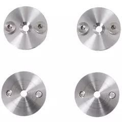 HOMCOM Wooden Sliding Door Kit Stainless Steel Smooth Operation Hardware Track Kit System Unit For Single Door 2000mm - 6