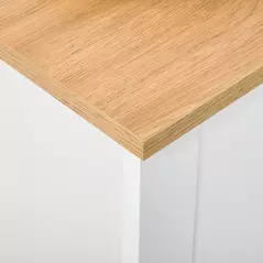 HOMCOM Narrow Shoe Cabinet, Space Saving Shoe Storage Cabinet with 2 Flip Drawers and Adjustable Shelves for 6-12 Pairs of Shoes for Hallways and Living Room, White - 7