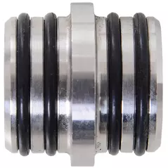 HOMCOM Wooden Sliding Door Kit Stainless Steel Smooth Operation Hardware Track Kit System Unit For Single Door 2000mm - 9