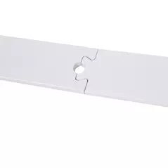 HOMCOM 6FT Rustic Interior Sliding Barn Door Mounting Hardware Kit - White - 7