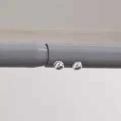 HOMCOM Pull up Bar Doorway, Door Frame Chin up Bar Push up Bar for Home Gym Upper Body Workout, No Drilling or Screws, Grey - 9