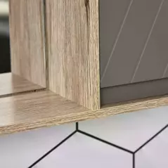 HOMCOM Bathroom Mirror Cabinet, Wall-Mounted Bathroom Cabinet with Mirror and Adjustable Inner Shelf,  57L x 14.2W x49.2H cm - 8