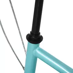 HOMCOM Stunt Scooter, Kids Scooter, 12'' Rubber Tyre Kick Scooter with Adjustable Handlebar, Dual Brakes, Blue - 9