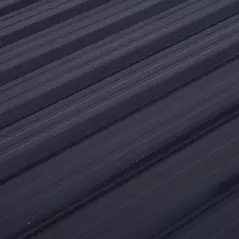 Outsunny 3.2 x 5.1ft Corrugated Steel Two-Bin Storage Shelter - Black - 9