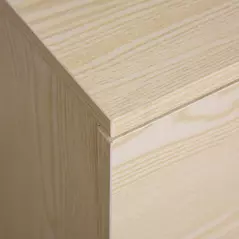 Vinsetto 2-Drawer Locking Office Filing Cabinet w/ 5 Wheels Rolling Storage Hanging A4 Cupboard Home Organisation, Oak Wood Grain - 8