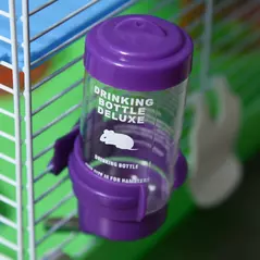 PawHut 5 Tier Hamster Cage Carrier Habitat w/ Exercise Wheels, Tunnel, Green - 9