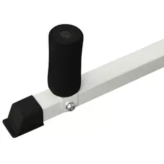 HOMCOM Adjustable Freestanding Speedbag, Punch Bag Hanger, White - 9