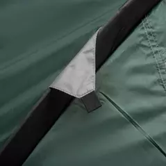 Outsunny Dome Tent for 3-4 Person Family Tent with Large Windows Waterproof Green - 9