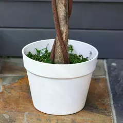 Outsunny Artificial Plants Pink Rose Floral in Pot, Fake Plants for Home Indoor Decor, 90cm - 9