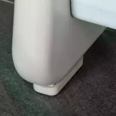 HOMCOM Kids Toddler Step Stool Ladder Kitchen Helper for Toilet Potty Training Bathroom Sink Bedroom Blue and Grey - 8