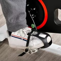 HOMCOM Exercise Bike, 8kg Flywheel Stationary Bike Indoor Cycling Machine with Adjustable Resistance Seat Handlebar, White - 9