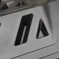 Outsunny 160L 360° Rotating Dual Chamber Composter - Black - 9