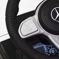 HOMCOM 3 in 1 Kids Ride On Car G350 Licensed Foot To Floor Slider Toddler Push Along NO POWER White 12-36 months - 9