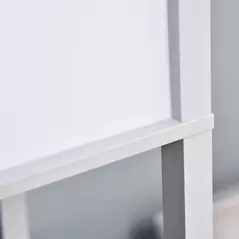 HOMCOM 3-Tier Floor Lamp, Floor Light with Storage Shelf, Reading Standing Lamp with Acrylic Shade for Living Room, Bedroom, Kitchen, Dining Room, Office, Dorm, 160cm, Grey - 8