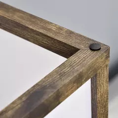 HOMCOM 3-Tier Floor Lamp, Floor Light with Storage Shelf, Reading Standing Lamp with Acrylic Shade for Living Room, Bedroom, Kitchen, Dining Room, Office, Dorm, 160cm, Brown - 8