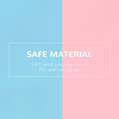 HOMCOM 2-piece Soft Play Set, Baby Foam Climber Block for Toddler 1-3 Years, Pink Blue - 6